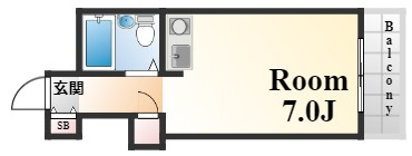 グレイス芦屋の間取り