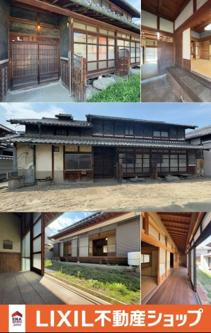 葛城市大畑　中古戸建の外観|＼近鉄南大阪線『尺土』駅徒歩約18分♪蔵があり趣を纏う日本家屋／広い中庭があるので趣味のスペースなどに大活躍♪