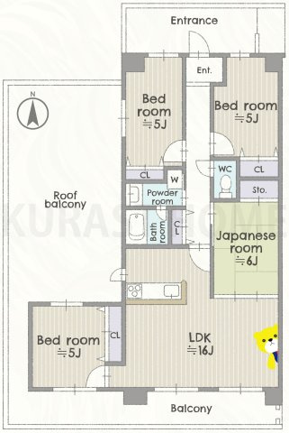 長岡京グリーンマンション　7階