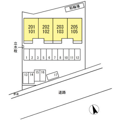 【区画図】 | ヴァンヴェール大津