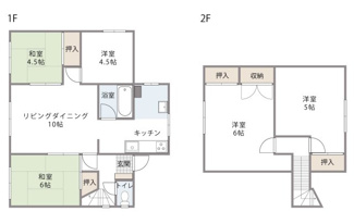 【間取り】 | ⼩樽市桂岡町　戸建