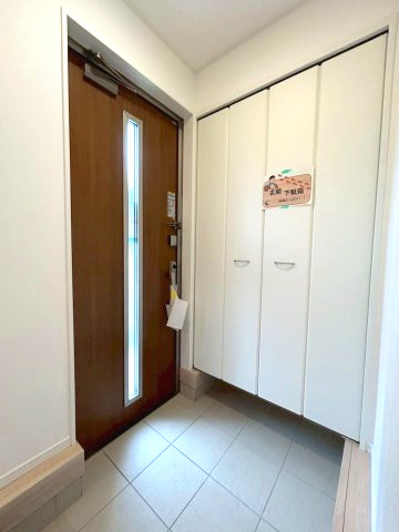 新築戸建　長野市松岡　全３棟の玄関