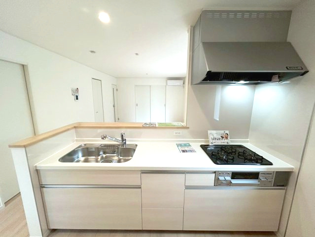 新築戸建　長野市松岡　全３棟のキッチン