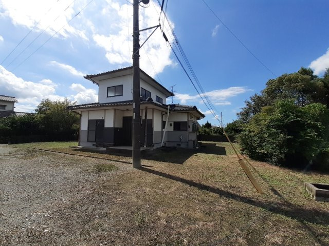 宇城市小川町南新田の売地の外観