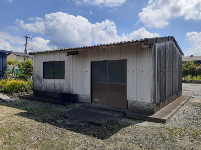 宇城市小川町南新田の売地の外観