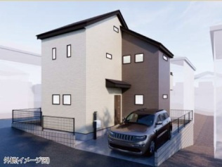 町田市能ヶ谷6丁目　1棟の外観パース|外観イメージ図