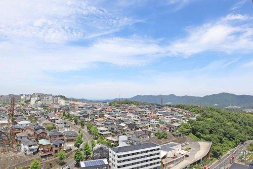 ライオンズマンション北鈴蘭台第二の展望|バルコニーからの眺望