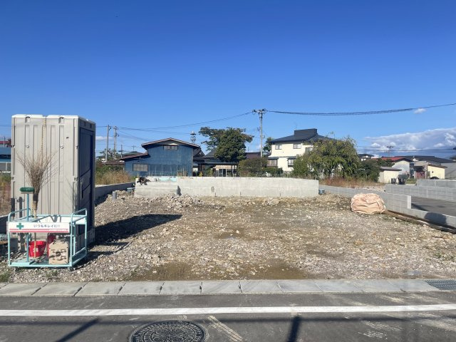 【前面道路含む現地写真】 | 新築分譲住宅　山形市吉野宿　第1　全2棟