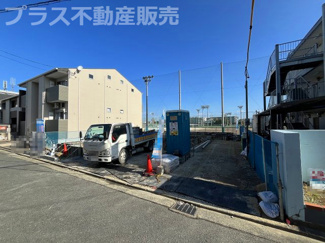 【外観】 | 現地写真。プラス不動産販売なら、現場の全ての棟をまとめてご見学頂けます。