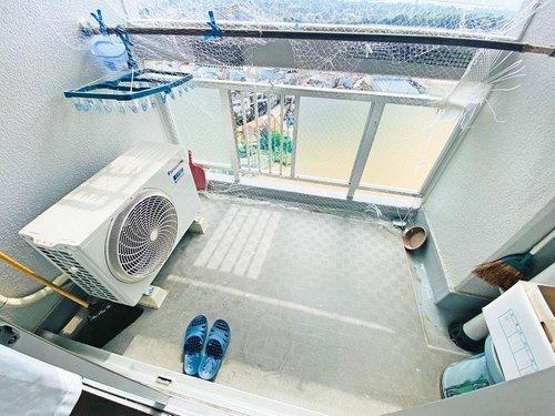 夢野ハイタウン3号棟のバルコニー|バルコニー