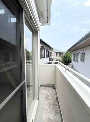 【バルコニー】 | 浜竹４丁目貸家