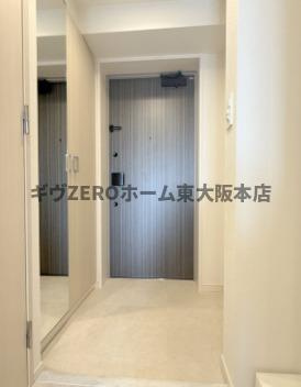ブランシエスタ森ノ宮の玄関