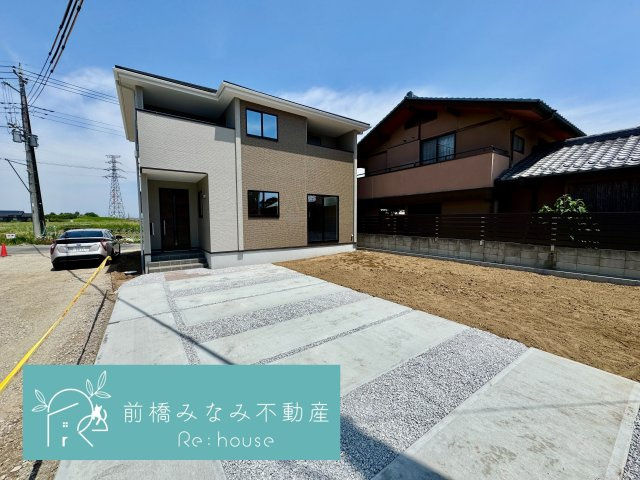 前橋市東善町１期　１号棟(全４棟)　アーバンスタイル　新築建売分譲の外観|建物外観を気になさる方へ、見た目の良い物件です