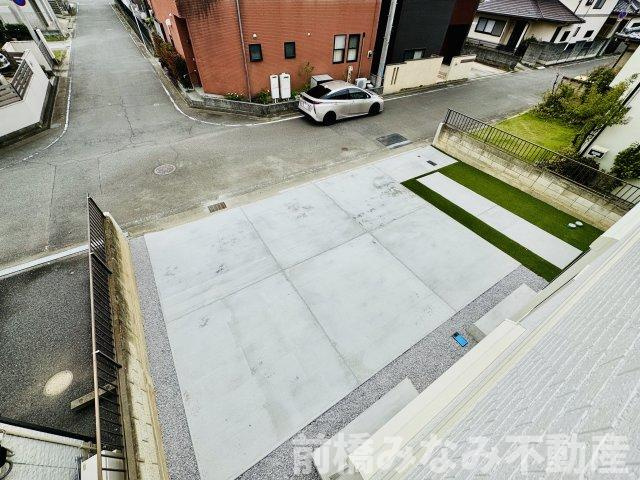 前橋市朝日町三丁目　限定1棟　ハートフルタウン　新築建売の駐車場|駐車スペースもあります