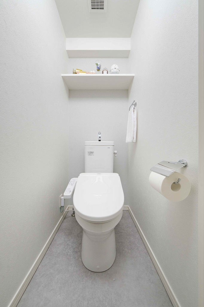 新品家具付きマンション香椎駅前24(KaGood福岡)のトイレ