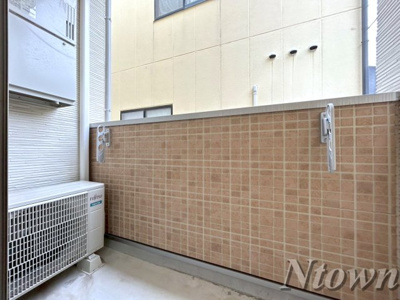 【バルコニー】 | ハーモニーテラス高道町Ⅵ | 広々としたバルコニーです