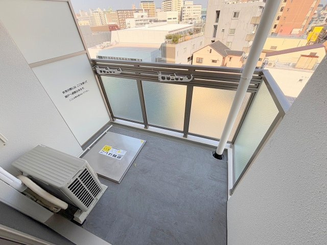 セレニテ十三ミラクのバルコニー