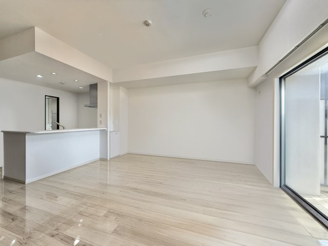 アーバンシティ浜松幸の居間・リビング|家具を消してみました。イメージ画像です。