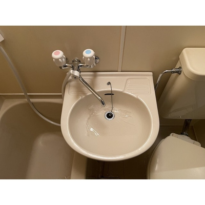 【洗面所】 | セントラル蒲田 | 洗面台（ユニットバス）