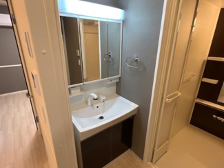 【洗面所】 | 仮称）東根市神町西4丁目新築アパート | 洗面（イメージ）