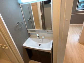 【洗面所】 | 仮称）東根市神町西4丁目新築アパート | 洗面（イメージ）