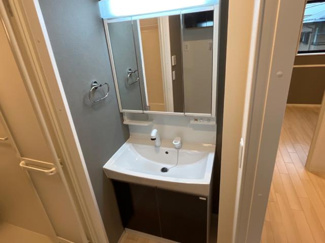 【洗面所】 | 仮称）東根市神町西4丁目新築アパート | 洗面（イメージ）