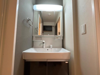 【洗面所】 | 仮称）東根市神町西4丁目新築アパート | 洗面（イメージ）