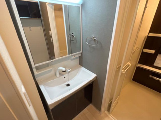 【洗面所】 | 仮称）東根市神町西4丁目新築アパート | 洗面（イメージ）