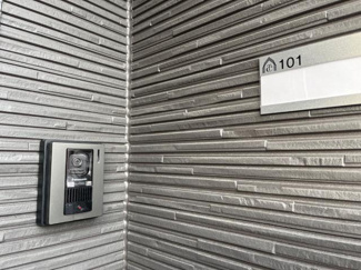 【内装】 | 仮称）東根市神町西4丁目新築アパート | カメラ付インターホン（イメージ）