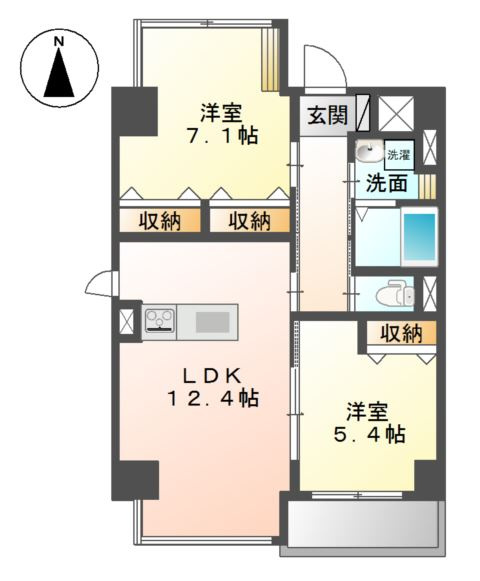アルストロメリアの間取り