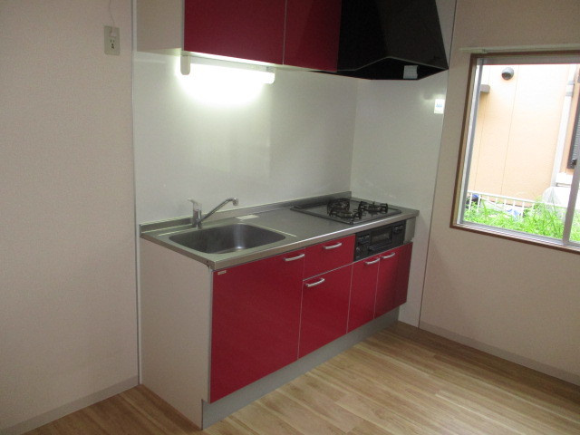 グリーンハイツ1号館のキッチン