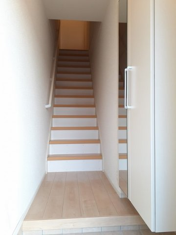 シャンティＢの玄関|シンプルで使いやすい玄関です