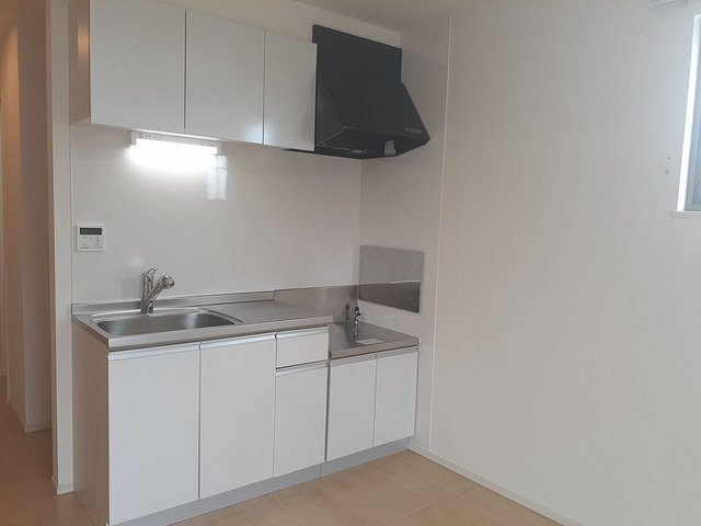 ア・ピアチェーレⅡのキッチン|使いやすいキッチンです