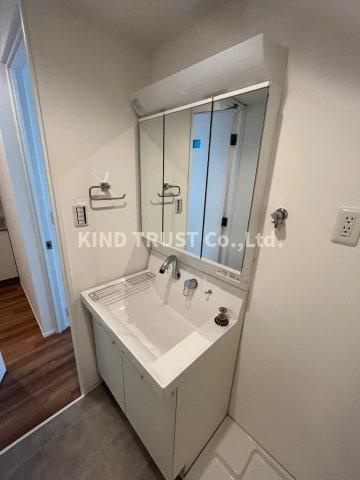 ISM中之島レジデンス（旧HF中之島レジデンス）の洗面所|忙しい朝には欠かせない洗面所です