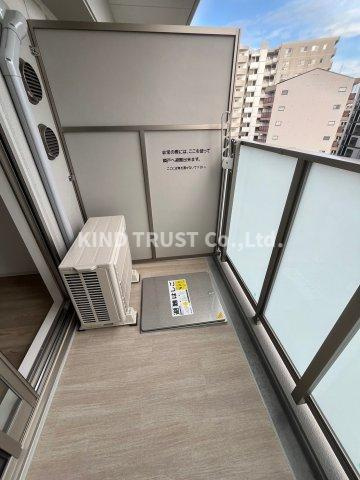 エスリードレジデンス梅田グランゲートのバルコニー|バルコニー付きです