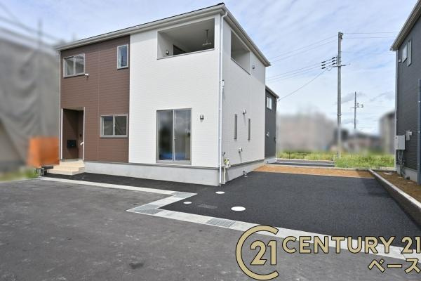 クレイドルガーデン杏町 ８号棟 ／新築一戸建の駐車場|■現地撮影写真■駐車スペース２台分完備！
