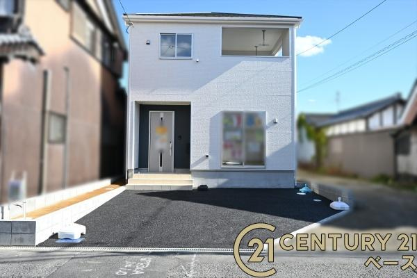 クレイドルガーデン石上町 ／新築一戸建の外観|■現地撮影写真■制震装置（SAFE365）搭載！制震＋耐震の地震に強い安心の邸宅！お気軽にお問い合わせ下さい！■
■ペアガラス使用で結露の心配もありません！■