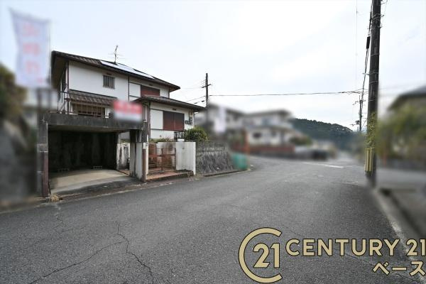 生駒郡平群町緑ケ丘６丁目の売地の前面道路含む現地写真|■現地撮影写真■