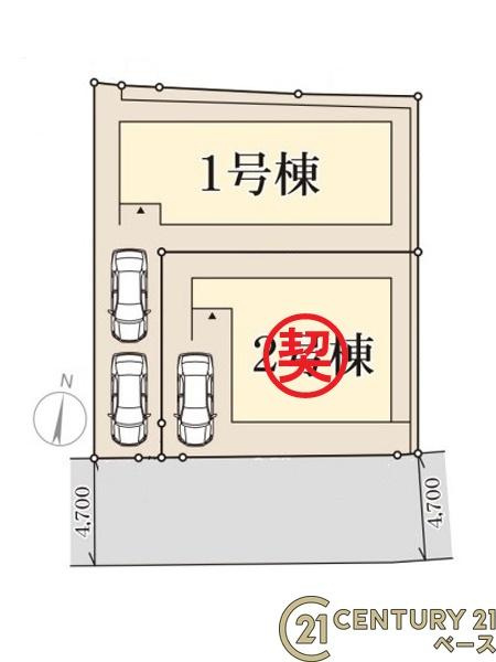 リーブルガーデン旭ケ丘 １号棟 ／新築一戸建の区画図|■こちらの物件は１号棟です！■