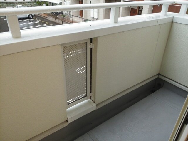 ブルーシエル浜の宮　Ⅱのバルコニー