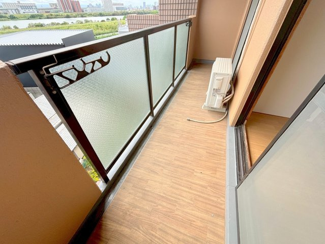 久光マンションのバルコニー