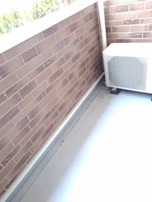 【バルコニー】 | プラシード・パラッツオ | お洗濯にも便利なバルコニー付き