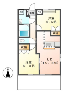 【間取り】 | サンチェリーフィールド