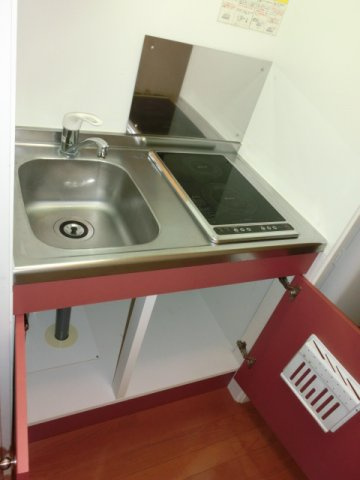 レオパレスミレ鶴ヶ丘第１のキッチン|キッチンです