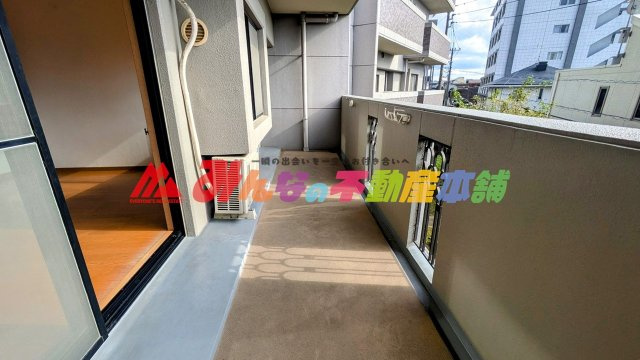 エバーライフネアシティ久留米弐番館のバルコニー