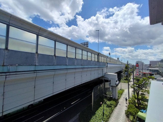 神戸市東灘区青木５丁目の賃貸マンションの展望|眺望