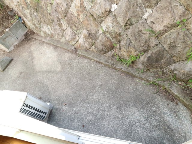 コスモハイツのバルコニー