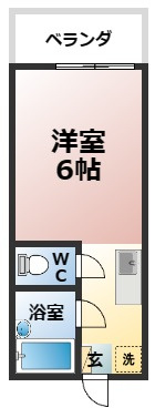 コスモハイツの間取り