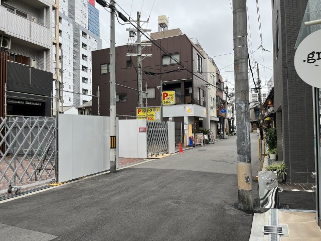 大阪市北区中崎西４丁目の店舗一部の周辺