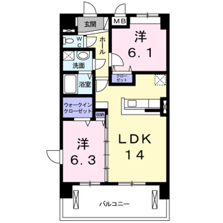 【間取り】 | カシリ・エスポワール